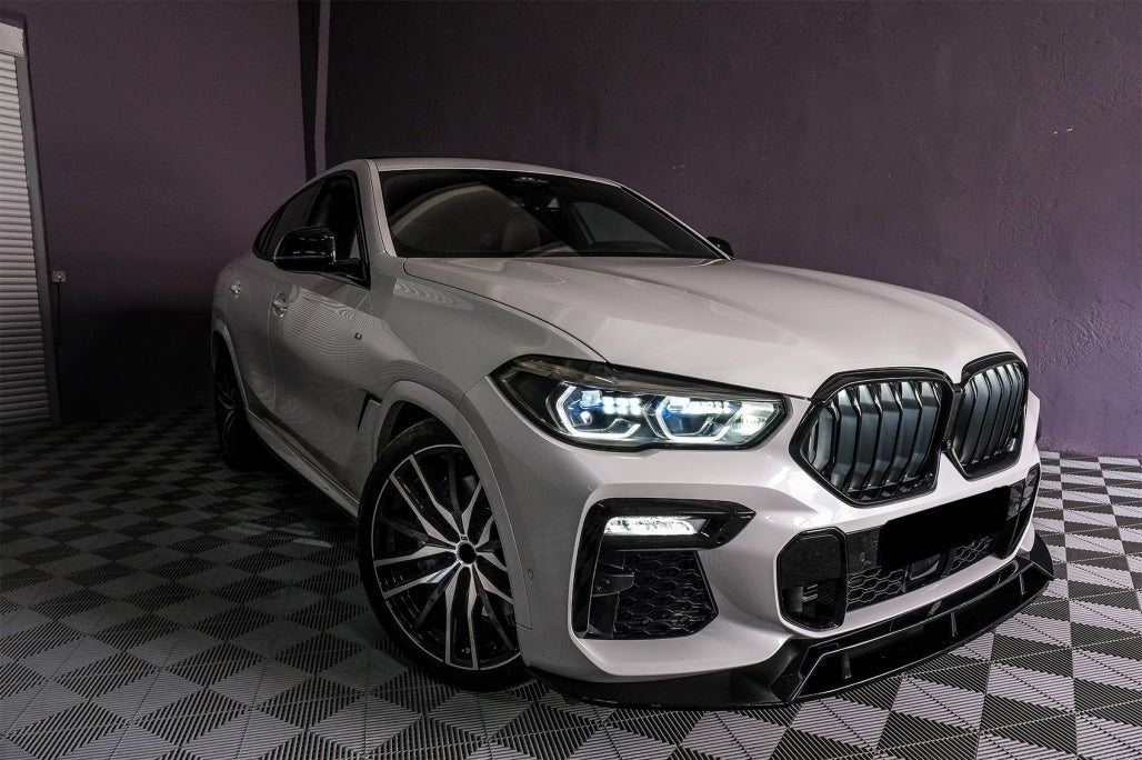 Aero Body Kit M-Tech Black Knight Design Piano Black for BMW X6 G06 (2019-03.2023)