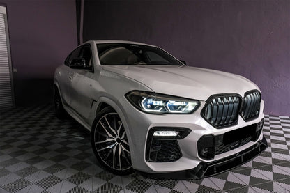 Aero Body Kit M-Tech Black Knight Design Piano Black for BMW X6 G06 (2019-03.2023)
