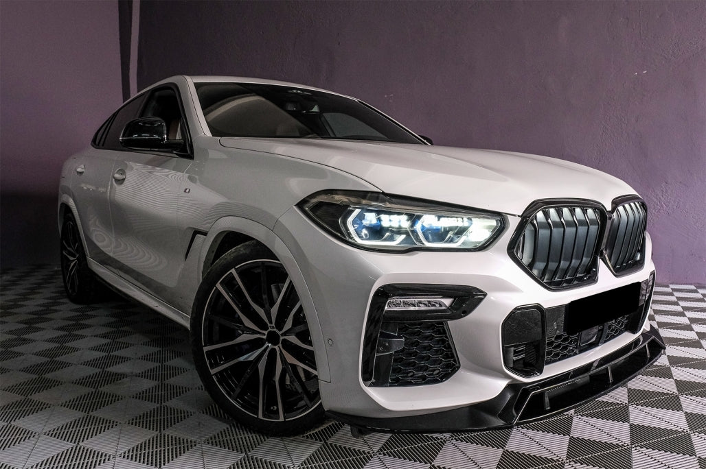 Aero Body Kit M-Tech Black Knight Design Piano Black for BMW X6 G06 (2019-03.2023)