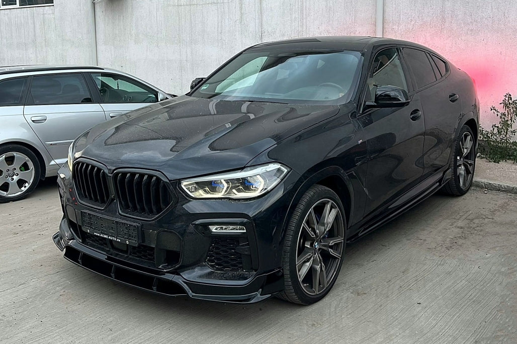 Aero Body Kit M-Tech Black Knight Design Piano Black for BMW X6 G06 (2019-03.2023)