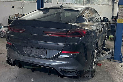 Aero Body Kit M-Tech Black Knight Design Piano Black for BMW X6 G06 (2019-03.2023)