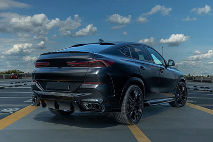 Aero Body Kit M-Tech Black Knight Design Piano Black for BMW X6 G06 (2019-03.2023)