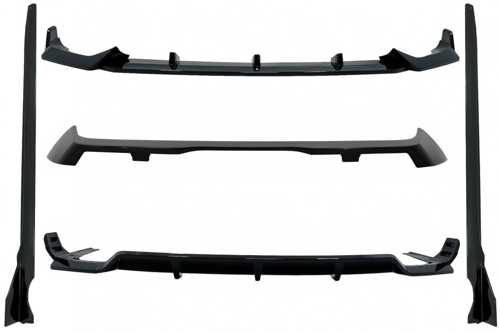 Aero Body Kit M-Tech Black Knight Design Piano Black for BMW X7 G07 (2018-2022)