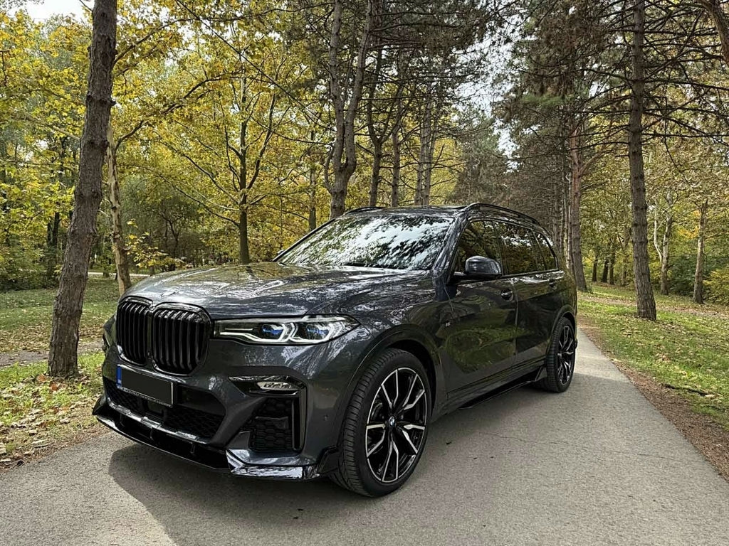 Aero Body Kit M-Tech Black Knight Design Piano Black for BMW X7 G07 (2018-2022)