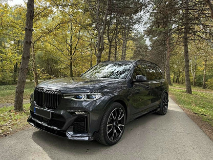 Aero Body Kit M-Tech Black Knight Design Piano Black for BMW X7 G07 (2018-2022)