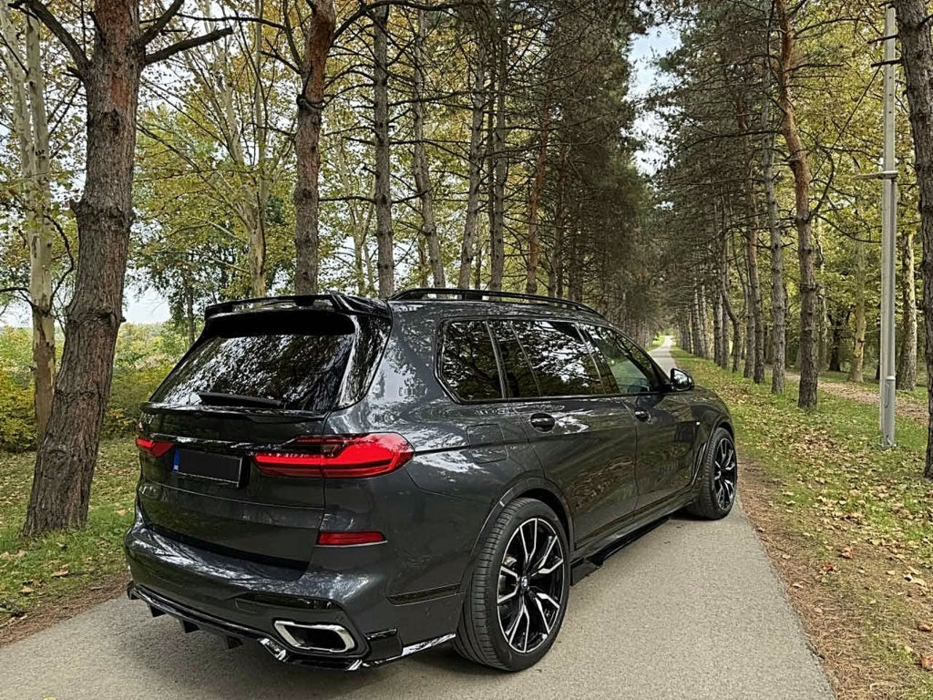 Aero Body Kit M-Tech Black Knight Design Piano Black for BMW X7 G07 (2018-2022)