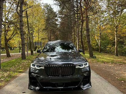 Aero Body Kit M-Tech Black Knight Design Piano Black for BMW X7 G07 (2018-2022)
