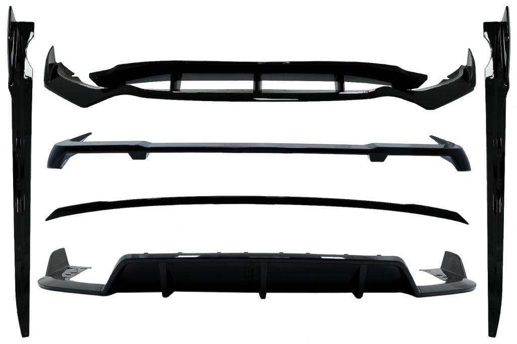 Aero Body Kit M-Tech Black Knight Piano Black for BMW X5 G05 (2018-2022)