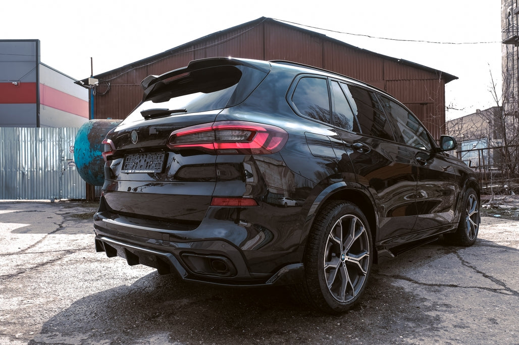 Aero Body Kit M-Tech Black Knight Piano Black for BMW X5 G05 (2018-2022)