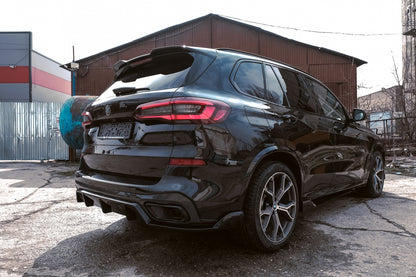 Aero Body Kit M-Tech Black Knight Piano Black for BMW X5 G05 (2018-2022)