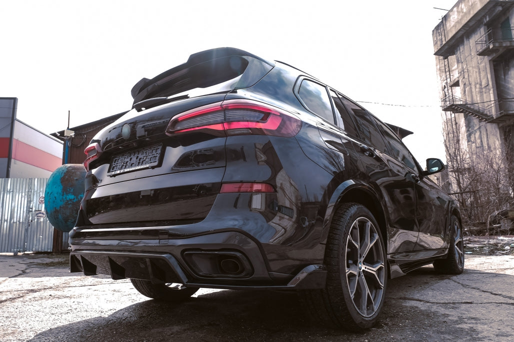 Aero Body Kit M-Tech Black Knight Piano Black for BMW X5 G05 (2018-2022)