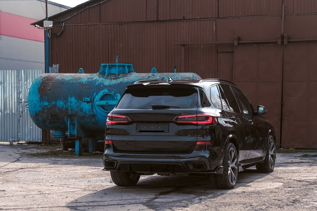 Aero Body Kit M-Tech Black Knight Piano Black for BMW X5 G05 (2018-2022)