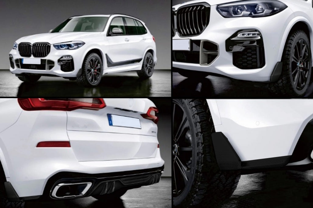 Aero Body Kit M Design Piano Black for BMW X5 G05 (2018-2022)
