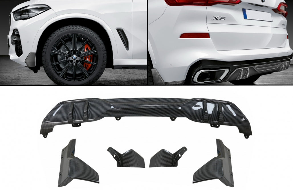 Aero Body Kit M Performance Carbon Look for BMW X5 G05 (2018-2022)