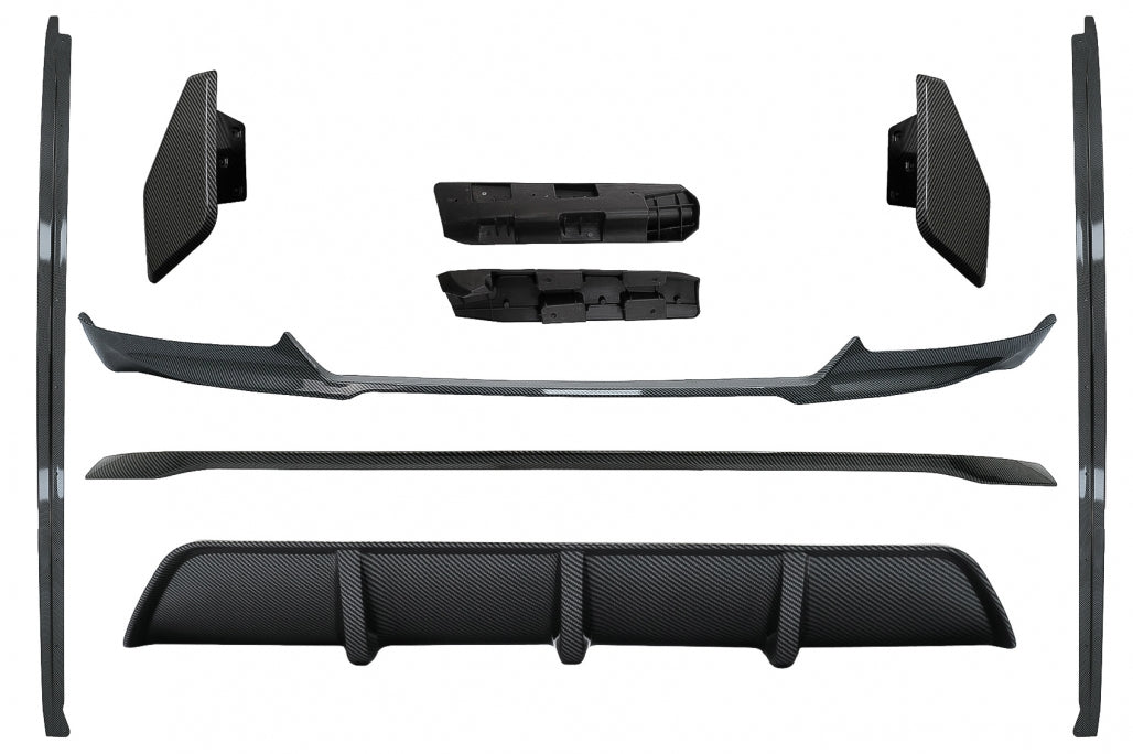 Aero Body Kit M Technik Sport Carbon Look for BMW X6 F16 LCI (2015-2019)