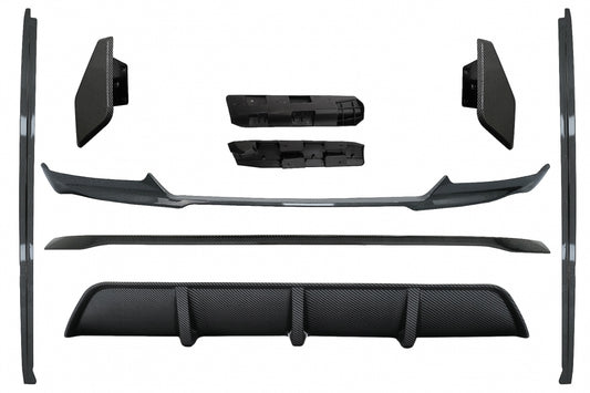 Aero Body Kit M Technik Sport Carbon Look for BMW X6 F16 LCI (2015-2019)