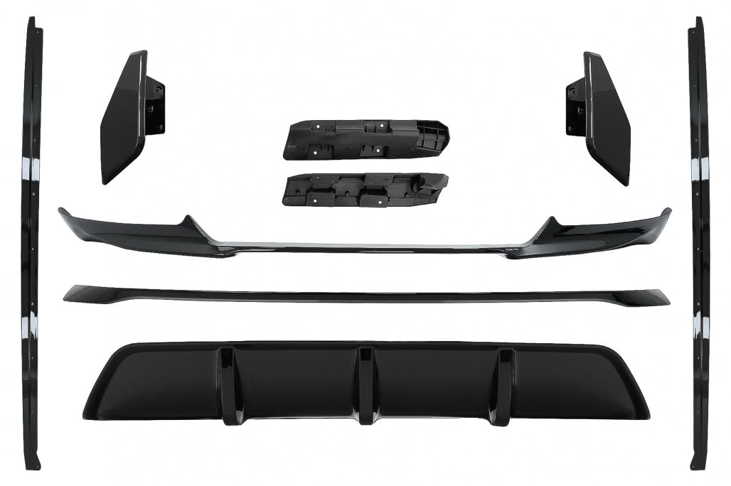 Aero Body Kit M Technik Sport Piano Black for BMW X6 F16 LCI (2015-2019)