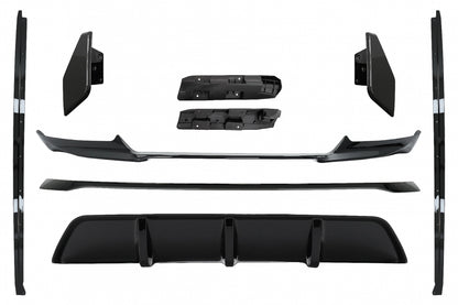 Aero Body Kit M Technik Sport Piano Black for BMW X6 F16 LCI (2015-2019)