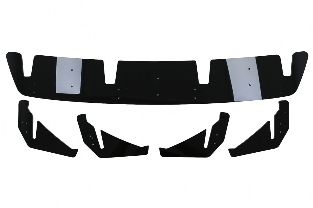 Aero Body Kit Piano Black for Mercedes A-Class W176 Sport Line (2015–2018)