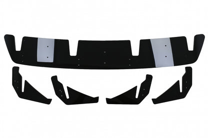 Aero Body Kit Piano Black for Mercedes A-Class W176 Sport Line (2015–2018)