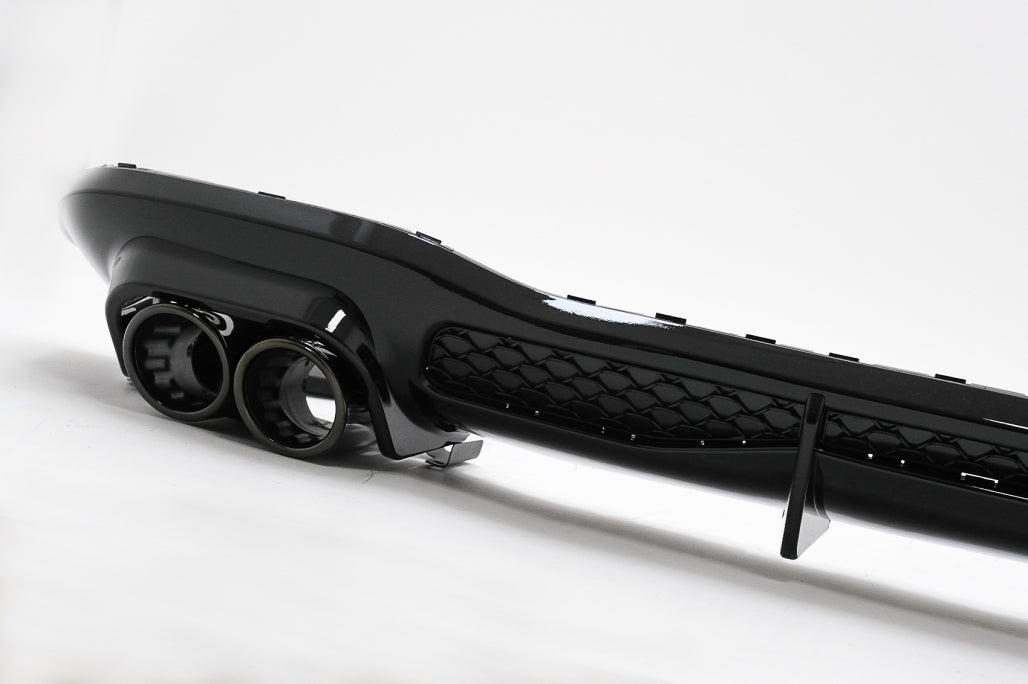 Aero Body Kit Piano Black for Mercedes S-Class W223 Limousine AMG Sport Line (2020-up)