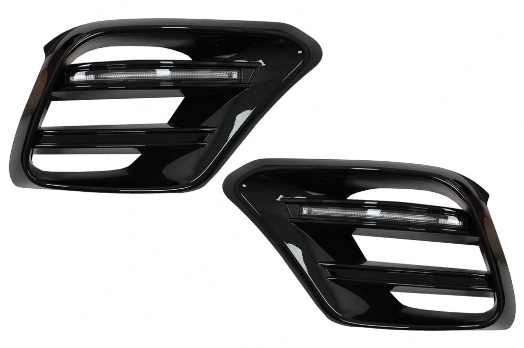 Aero Body Kit Piano Black for Mercedes S-Class W223 Limousine AMG Sport Line (2020-up)