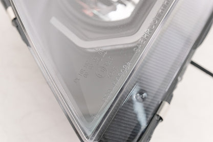 Angel Eyes Headlights Black for BMW 3 Series E90 E91 LHD (2005–2008)