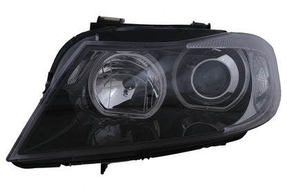 Angel Eyes Headlights Black for BMW 3 Series E90 E91 (2005–2011)