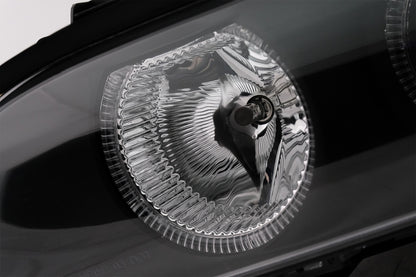 Angel Eyes Headlights Black for BMW 5 Series E39 (1995-2000)
