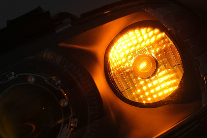 Angel Eyes Headlights Black for BMW 5 Series E39 (1995-2000)