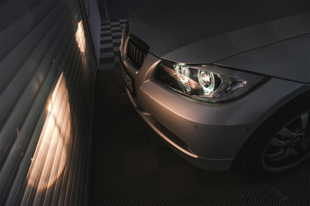 Angel Eyes Headlights for BMW 3 Series E90 E91 (2005–2011) Black