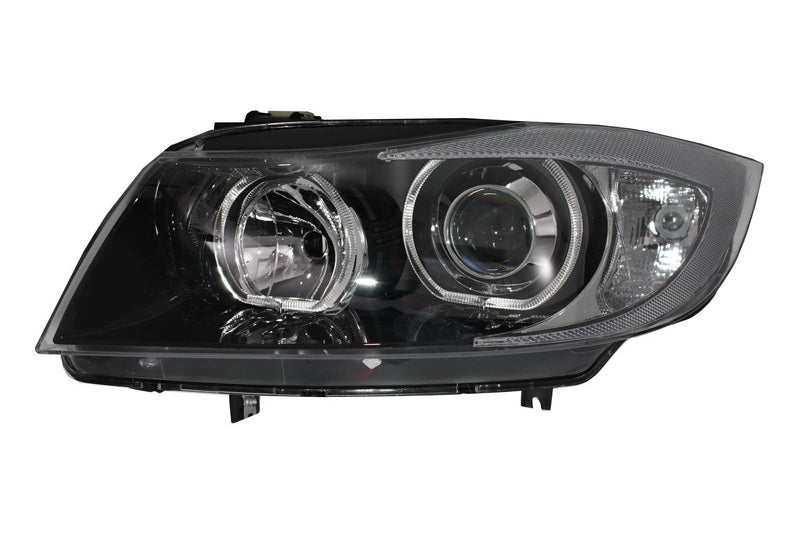 Angel Eyes Headlights for BMW 3 Series E90 E91 (2005–2011) Black