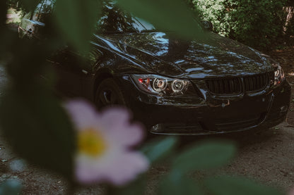 Angel Eyes Headlights for BMW 3 Series E90 E91 (2005–2011) Black