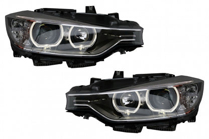 Angel Eyes Headlights with DRL Projector for BMW 3 Series F30 F31 LHD (2011–2015)