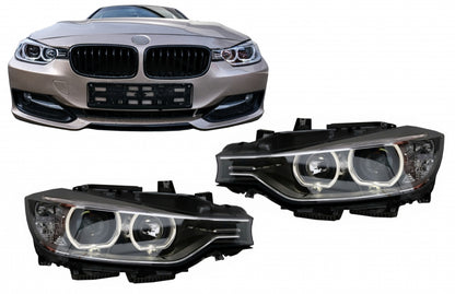 Angel Eyes Headlights with DRL Projector for BMW 3 Series F30 F31 LHD (2011–2015)