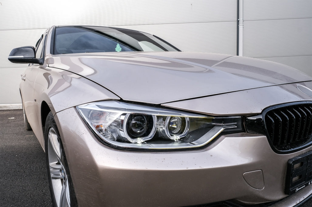 Angel Eyes Headlights with DRL Projector for BMW 3 Series F30 F31 LHD (2011–2015)