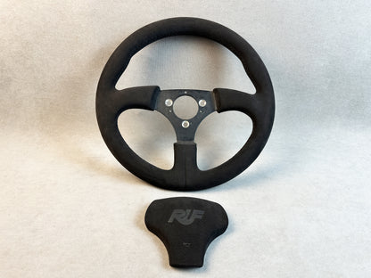 RUF Porsche 911 steering wheel with premium Alcantara material