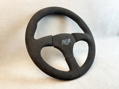 KBA70111 model steering wheel mounted on Porsche 964 dashboard