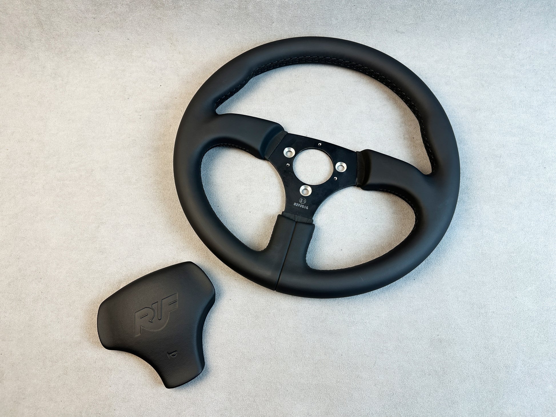 Porsche RUF 911 compatible black steering wheel – Atiwe original