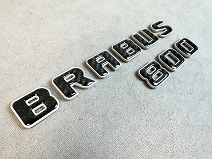 Performance-style BRABUS emblem installed on Mercedes G-Wagon