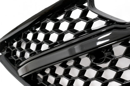 Badgeless Front Grille RS3 Style with Fog Lamp Covers for Audi A3 8V (2012–2016)