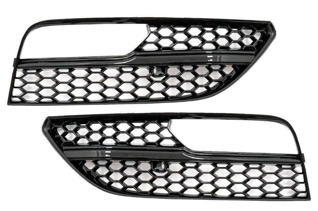 Badgeless Front Grille RS3 Style with Fog Lamp Covers for Audi A3 8V (2012–2016)