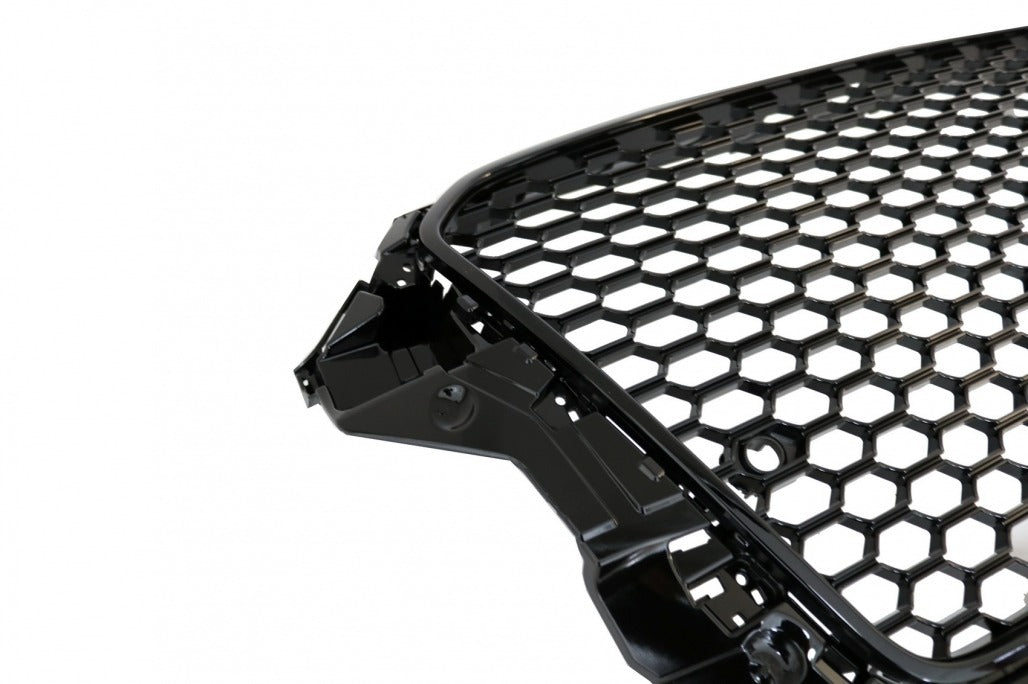 Badgeless Front Grille RS3 Style with Fog Lamp Covers for Audi A3 8V (2012–2016)