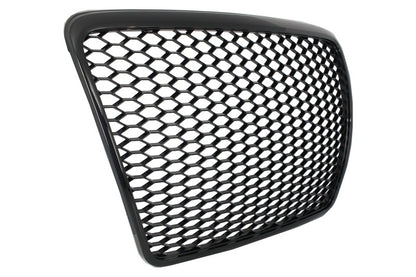 Badgeless Front Grille RS Design Black for Audi A6 C6 4F / 4F2 (2004–2011)