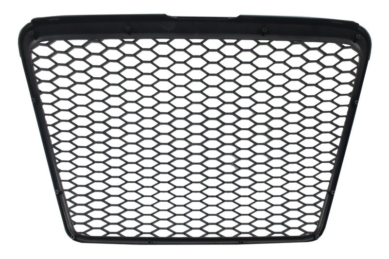 Badgeless Front Grille RS Design Black for Audi A6 C6 4F / 4F2 (2004–2011)