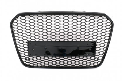 Badgeless Front Grille Shiny Black for Audi A6 C7 4G (2011–10.2014)