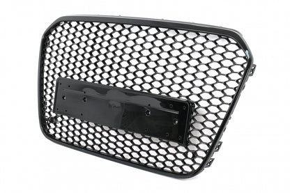 Badgeless Front Grille Shiny Black for Audi A6 C7 4G (2011–10.2014)