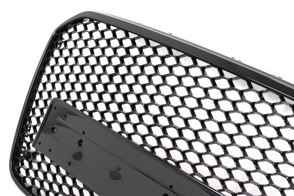 Badgeless Front Grille Shiny Black for Audi A6 C7 4G (2011–10.2014)