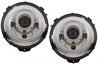 Bi-Xenon Headlights OEM Look for Mercedes G-Class W463 (2005–2017) Chrome