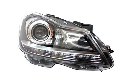Bi-Xenon Headlights with LED DRL for Mercedes C-Class W204 S204 Facelift (2011–2014)
